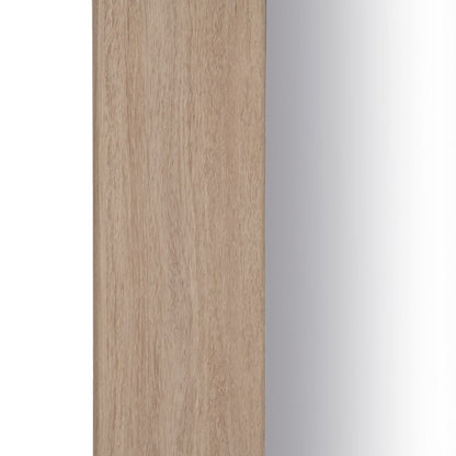 Espejo Vestidor Natural Cristal Madera MDF 65 x 2,2 x 160 cm  Comprati.