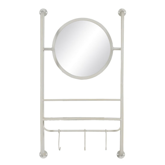 Espejo de pared Blanco Cristal 42,5 x 12 x 72,5 cm  Comprati.