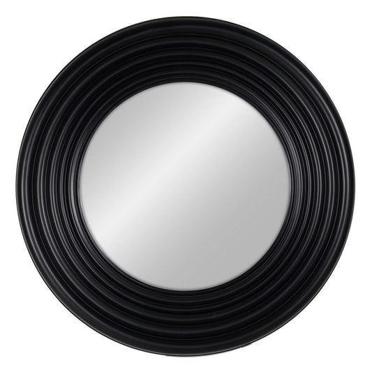 Espejo de pared Negro Cristal Madera de pino 78 x 78 cm  Comprati.