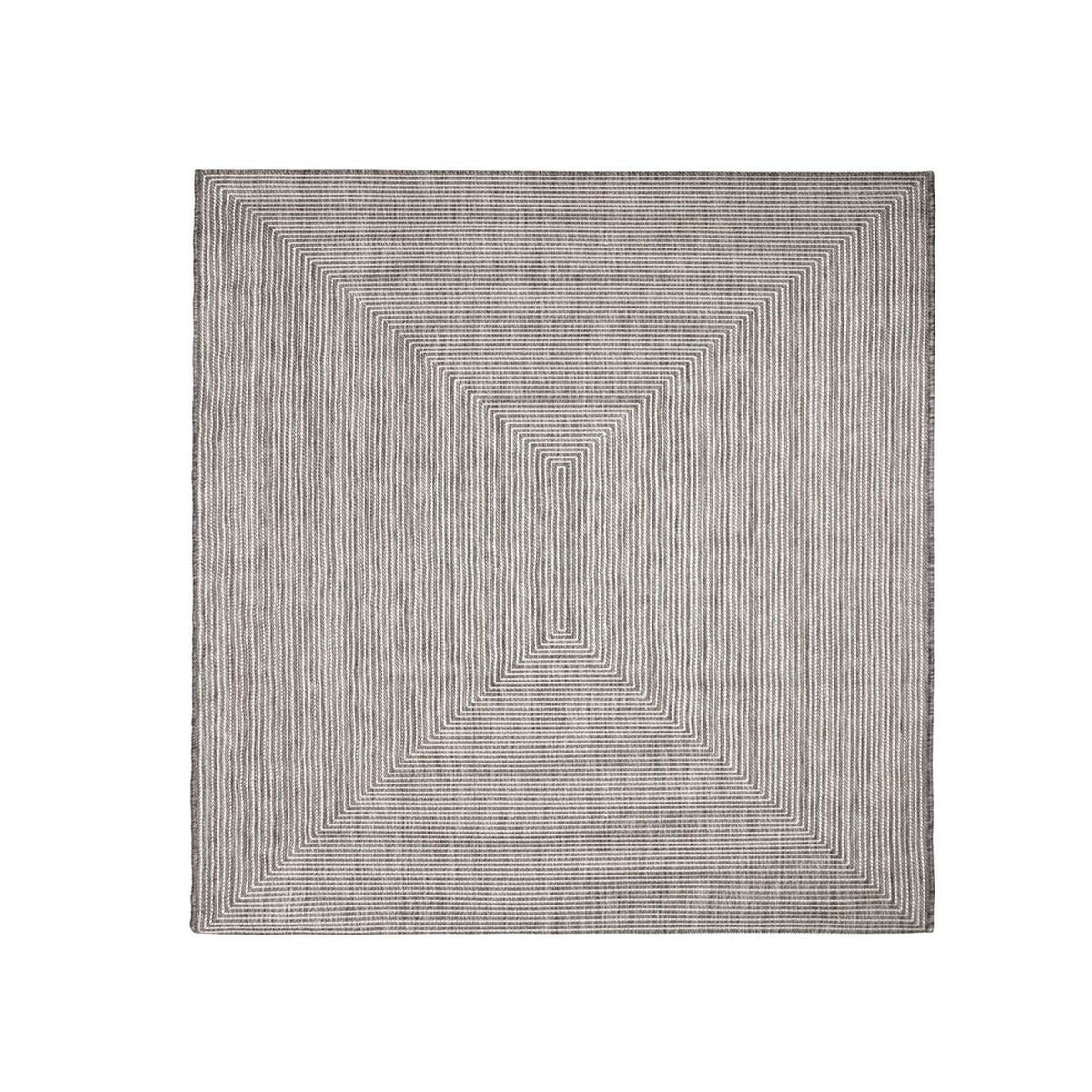 Alfombra de Exterior Quadro Gris  Comprati.