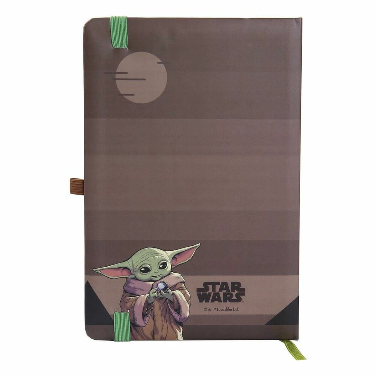 Cuaderno de Notas The Mandalorian Brown A5  Comprati.