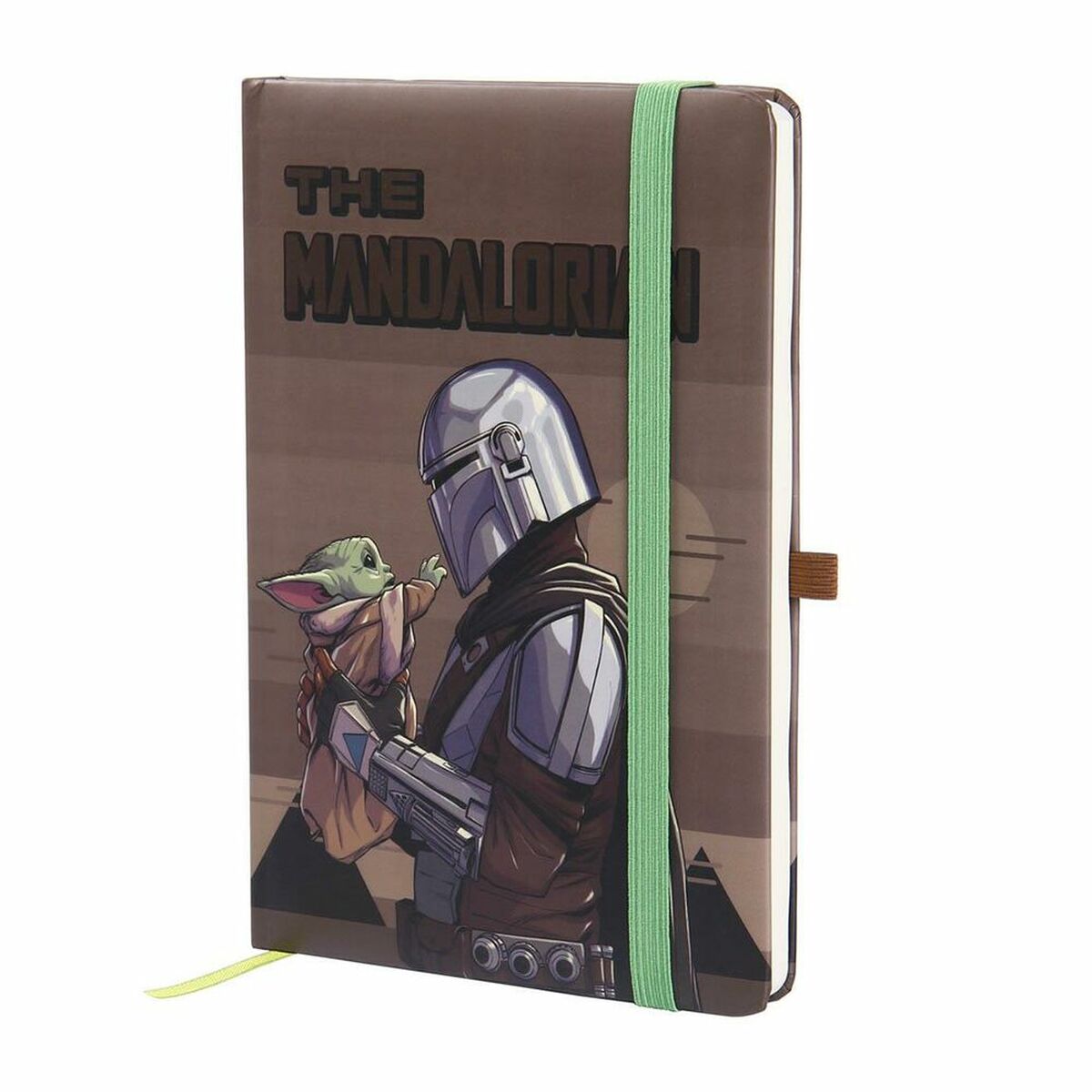 Cuaderno de Notas The Mandalorian Brown A5  Comprati.