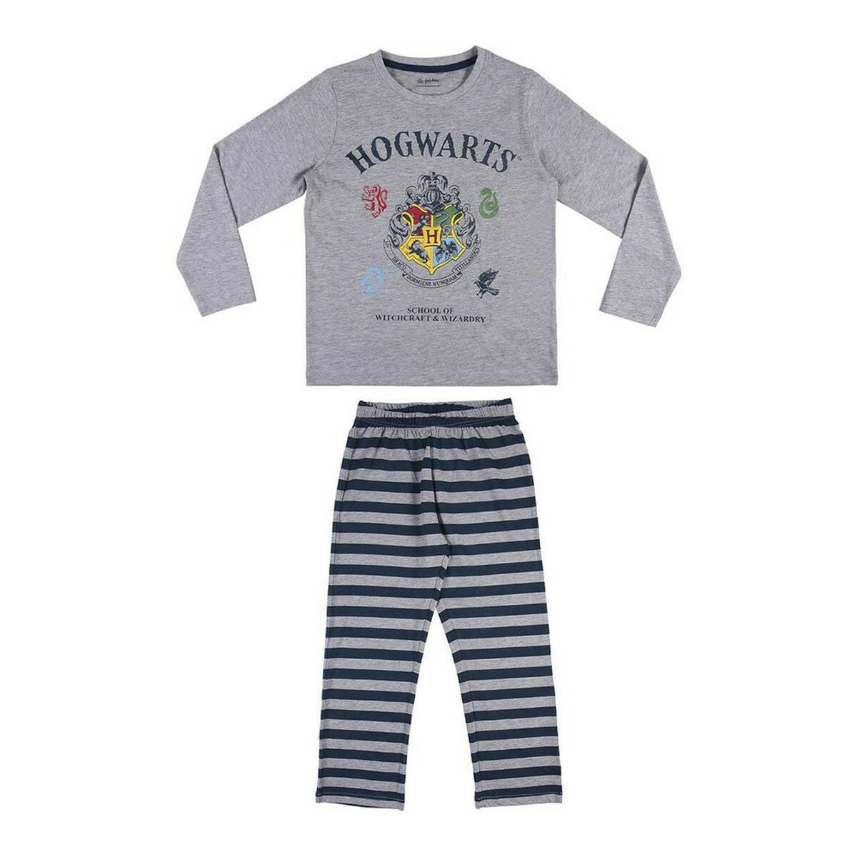 Pijama Infantil Harry Potter Gris  Comprati.