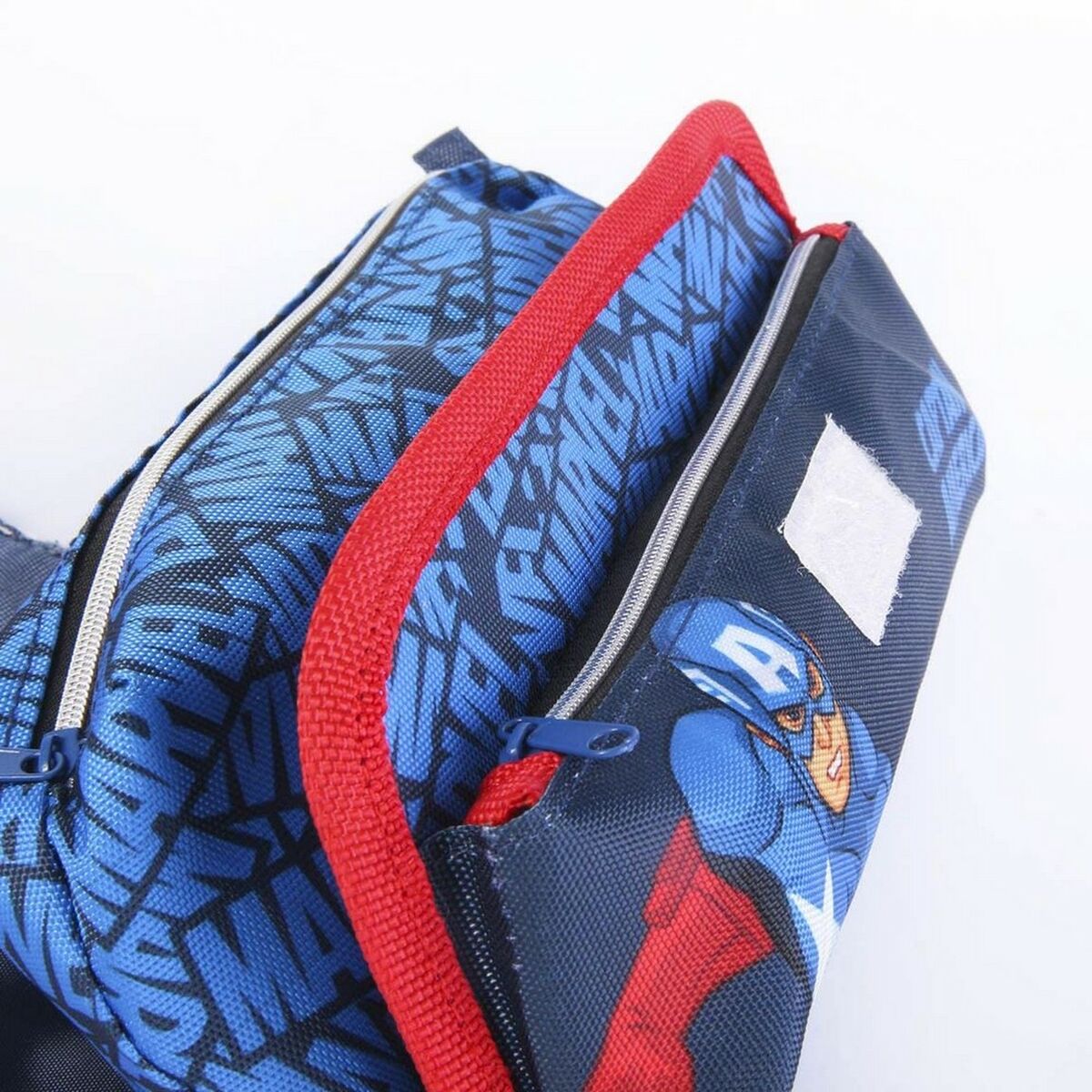 Estuche Escolar Marvel Azul (22 x 12 x 7 cm)  Comprati.