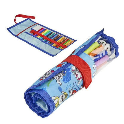 Estuche Escolar con Accesorios The Paw Patrol Azul (22 pcs)  Comprati.