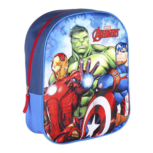 Mochila Escolar The Avengers Azul (25 x 31 x 10 cm)  Comprati.