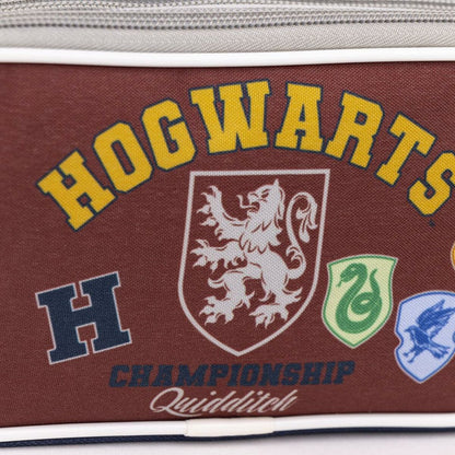 Portatodo Doble Harry Potter Howarts 22,5 x 8 x 10 cm Rojo Azul oscuro  Comprati.