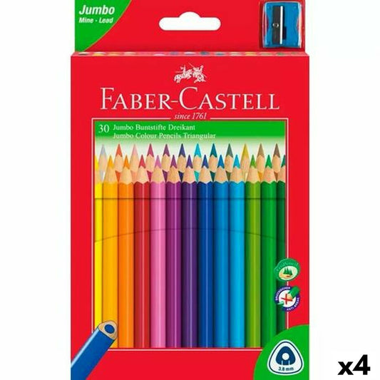 Lápices de colores Faber-Castell Multicolor 4 Piezas  Comprati.