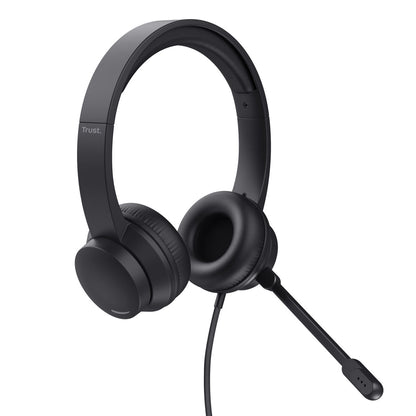 Auriculares con Micrófono Trust 25088 Negro  Comprati.