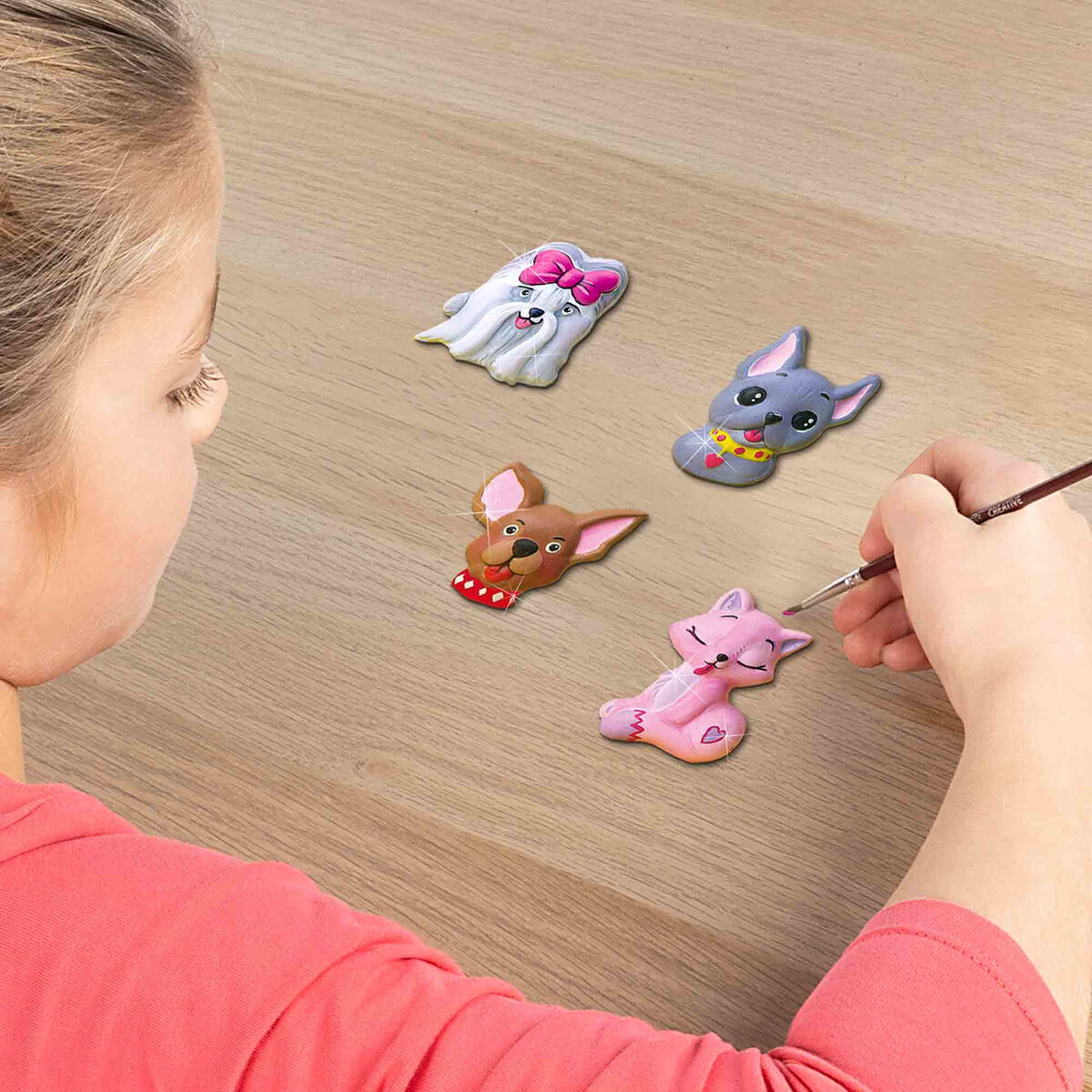 Juego de Manualidades SES Creative Plaster casting dogs and cats  Comprati.