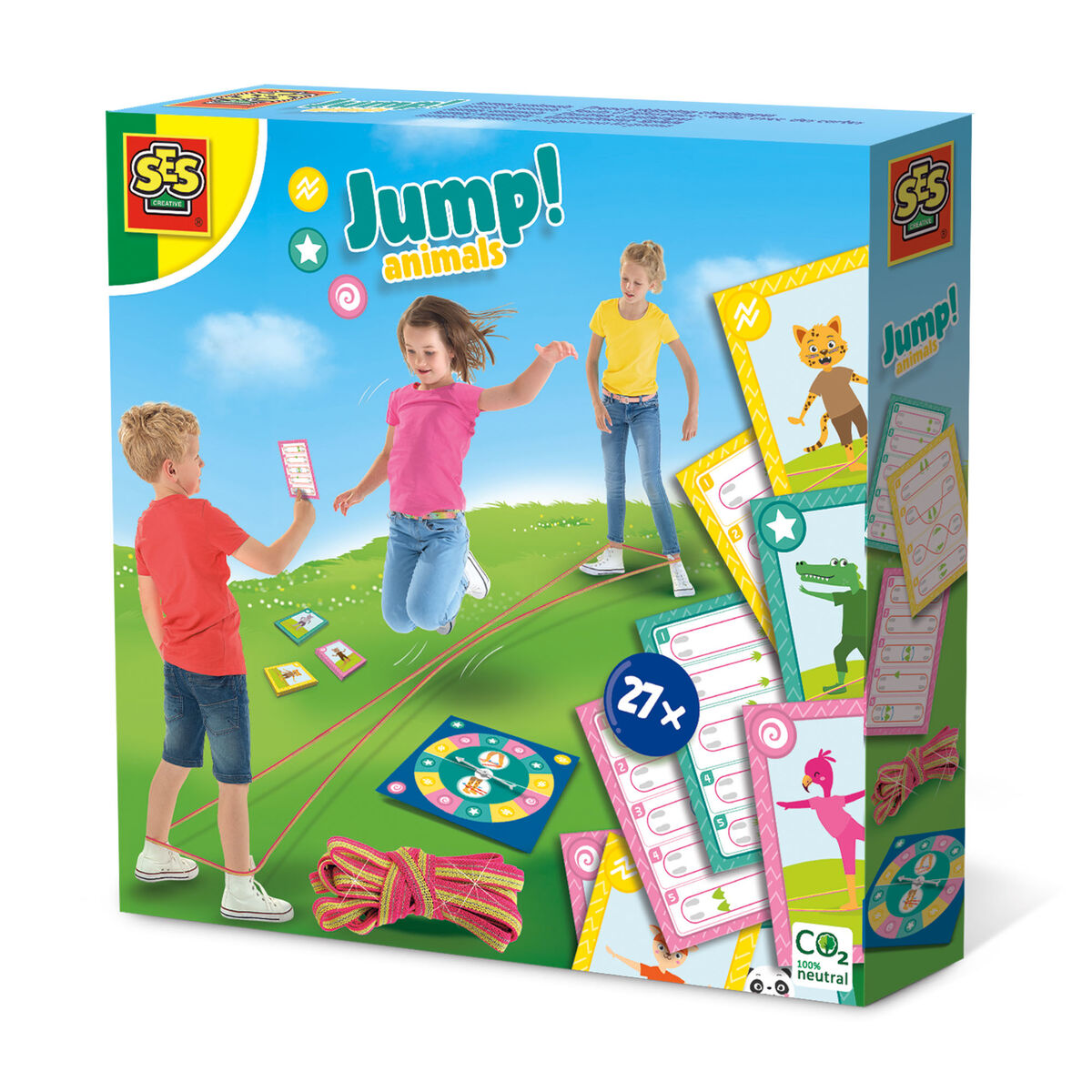 Juego de habilidad SES Creative Jump! Animals  Comprati.