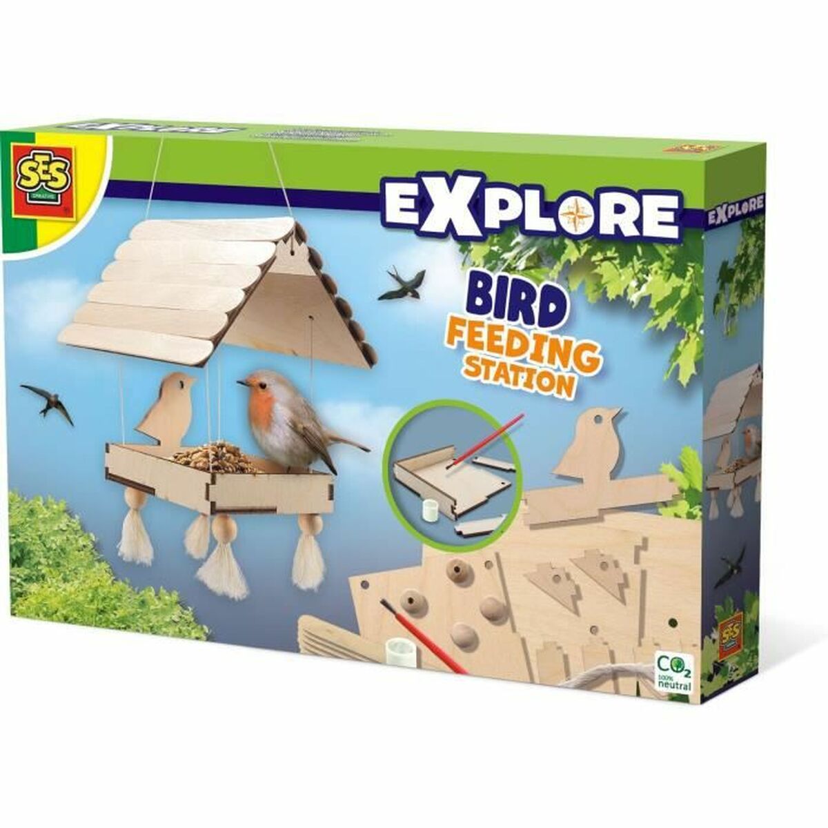 Juego de Manualidades SES Creative Bird feeder  Comprati.