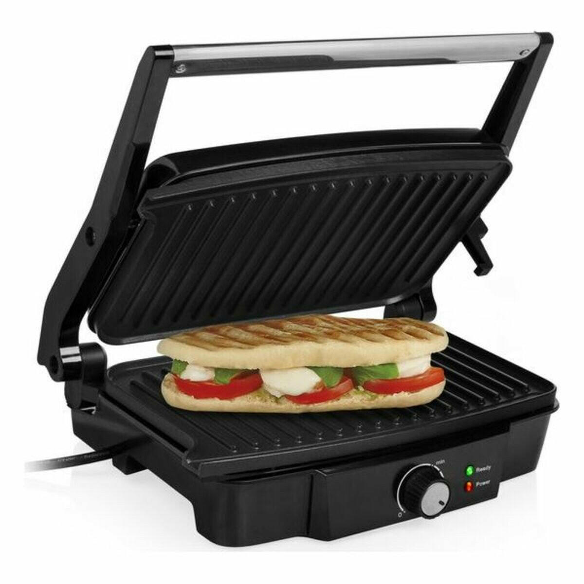 Grill de contacto Tristar GR-2852 1500W Negro Negro/Plateado  Comprati.