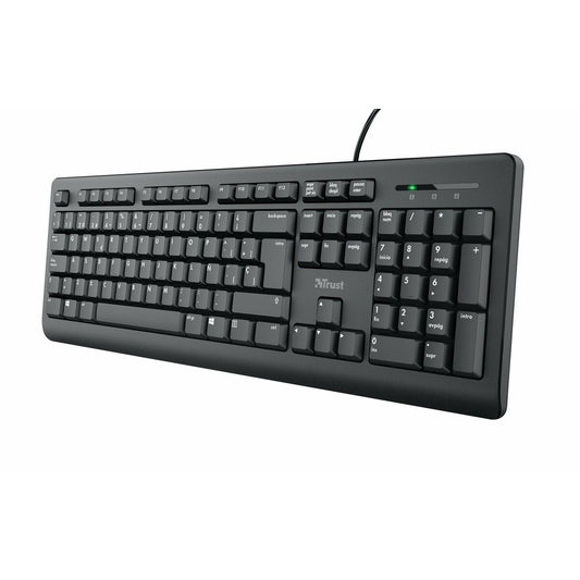 Teclado Trust Taro Negro Qwerty Español  Comprati.