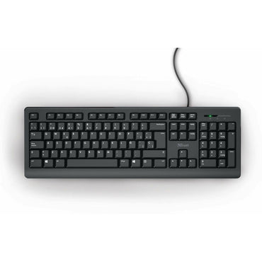 Teclado Trust Taro Negro Qwerty Español  Comprati.