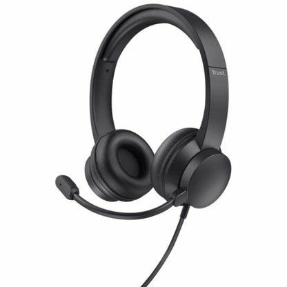 Auriculares con Micrófono Trust 25088 Negro  Comprati.