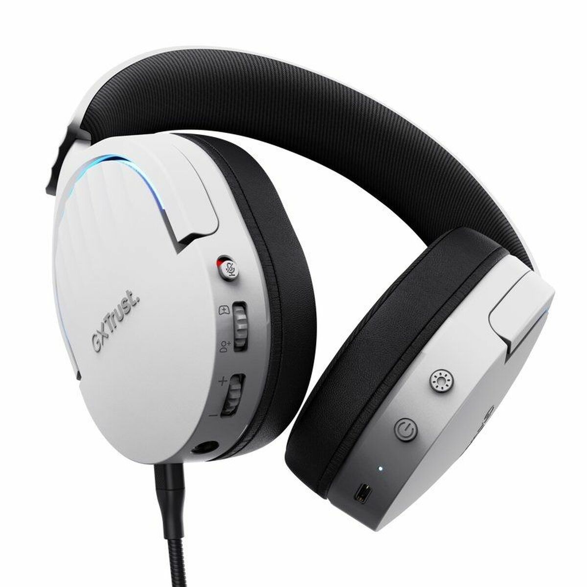 Auriculares con Micrófono Gaming Trust GXT 491 Blanco  Comprati.