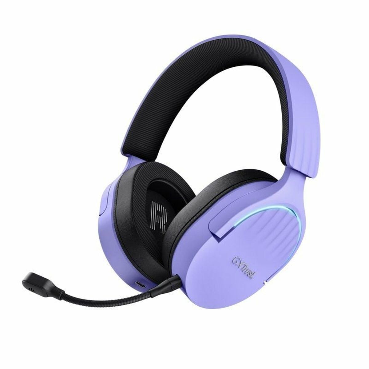 Auriculares con Micrófono Gaming Trust GXT 491 Morado  Comprati.