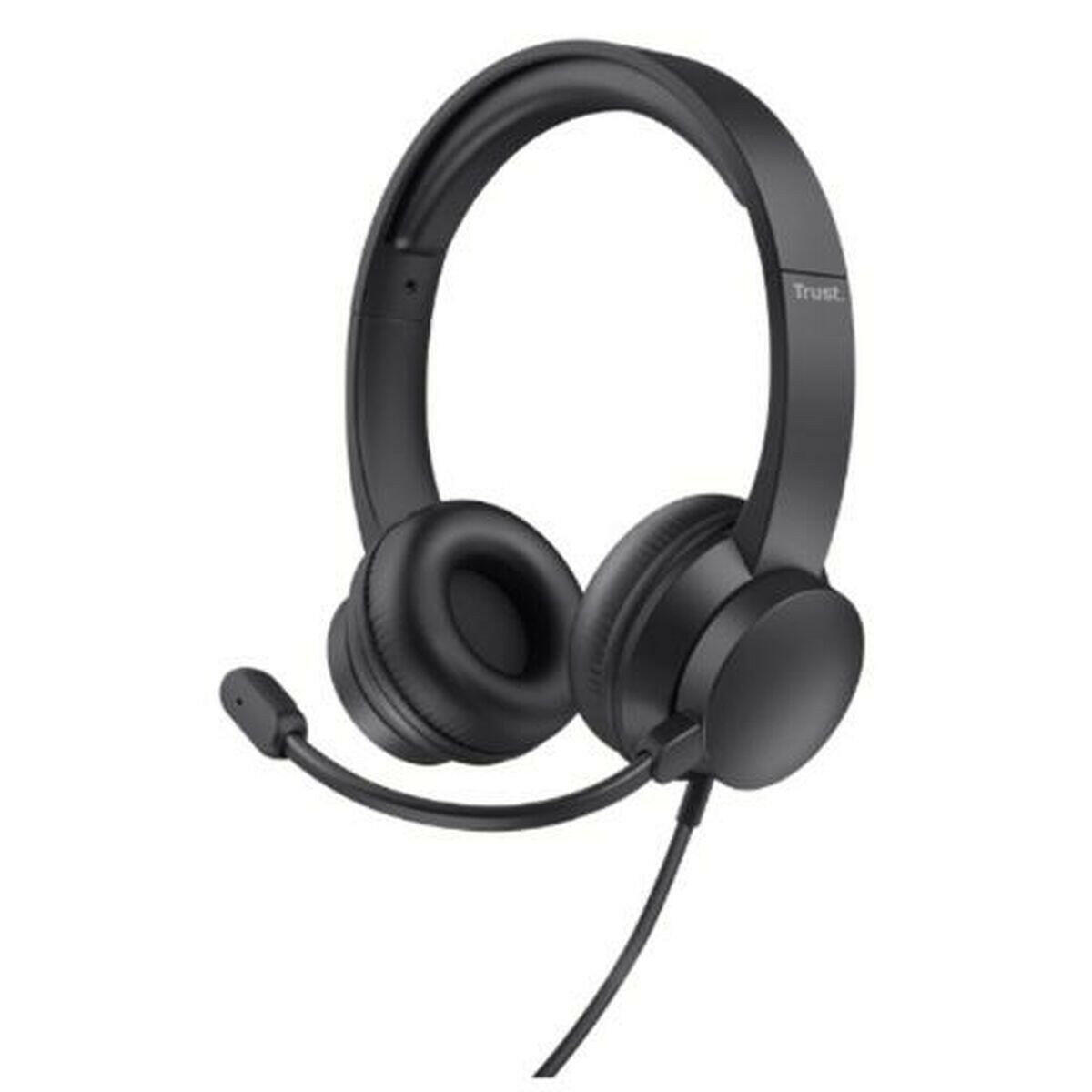 Auriculares con Micrófono Trust HS-150 Negro  Comprati.