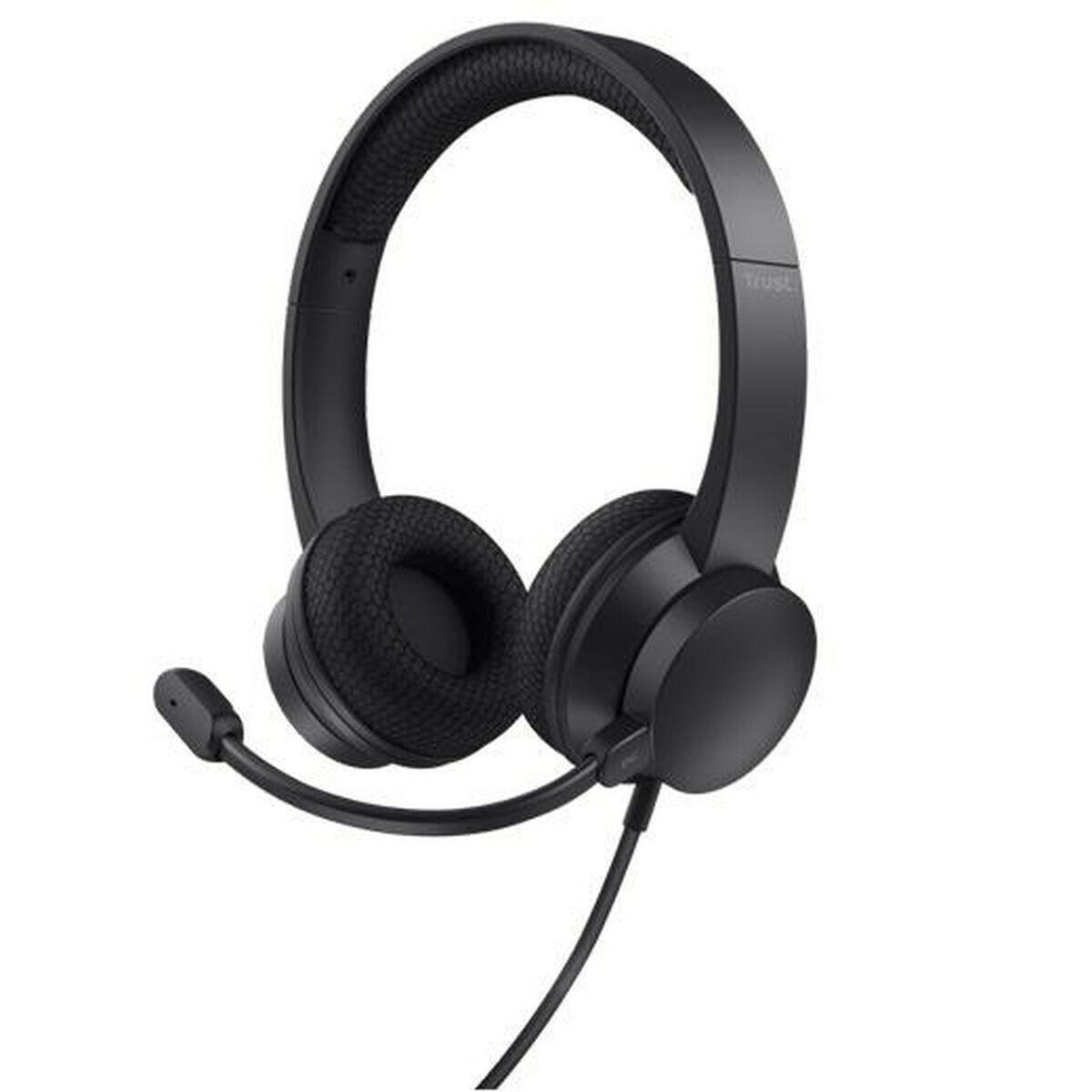 Auriculares con Micrófono Trust HS-260 Negro  Comprati.