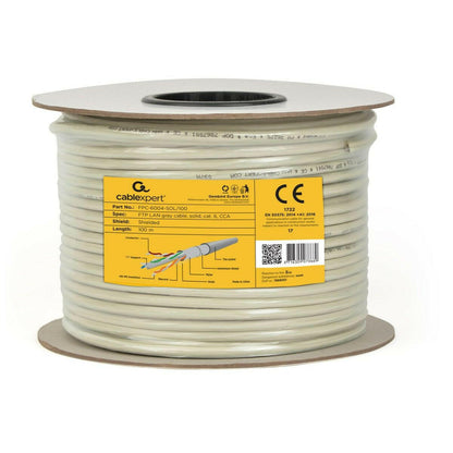 Cable de Red Rígido UTP Categoría 6 GEMBIRD CAT6 FTP 100m Gris 100 m  Comprati.