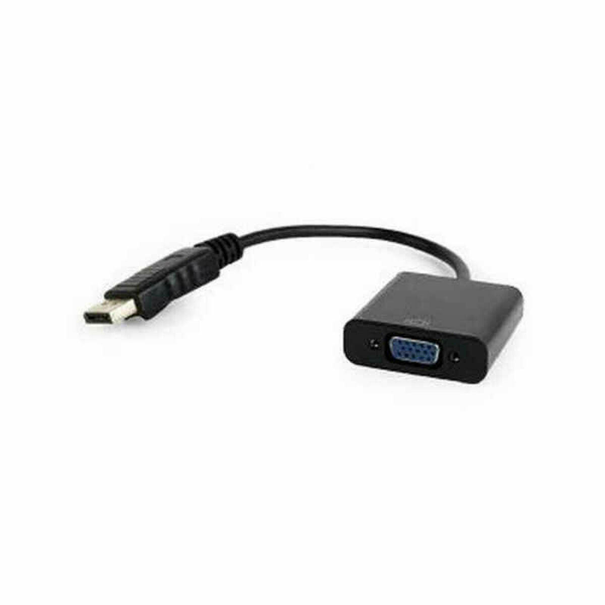 Adaptador DisplayPort a VGA GEMBIRD A-DPM-VGAF-02 Negro 15 cm  Comprati.