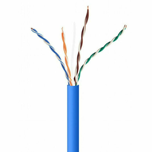 Cable de Red Rígido FTP Categoría 5e GEMBIRD UPC-5004E-SOL-B Azul 305 m  Comprati.