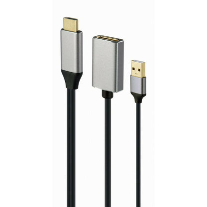 Adaptador DisplayPort a HDMI GEMBIRD A-HDMIM-DPF-02 Negro 4K Ultra HD (1 unidad)  Comprati.