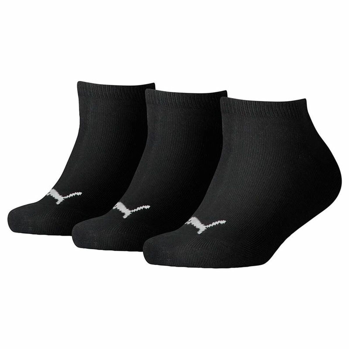 Calcetines Tobilleros Deportivos Puma 194010001 Negro 3 pares  Comprati.