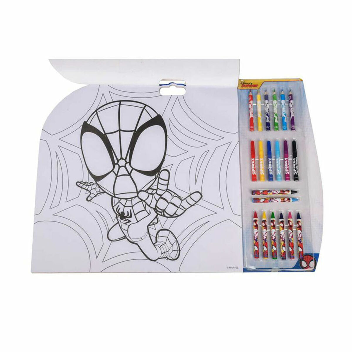 Caja de Actividades para Colorear Spidey 5 en 1  Comprati.