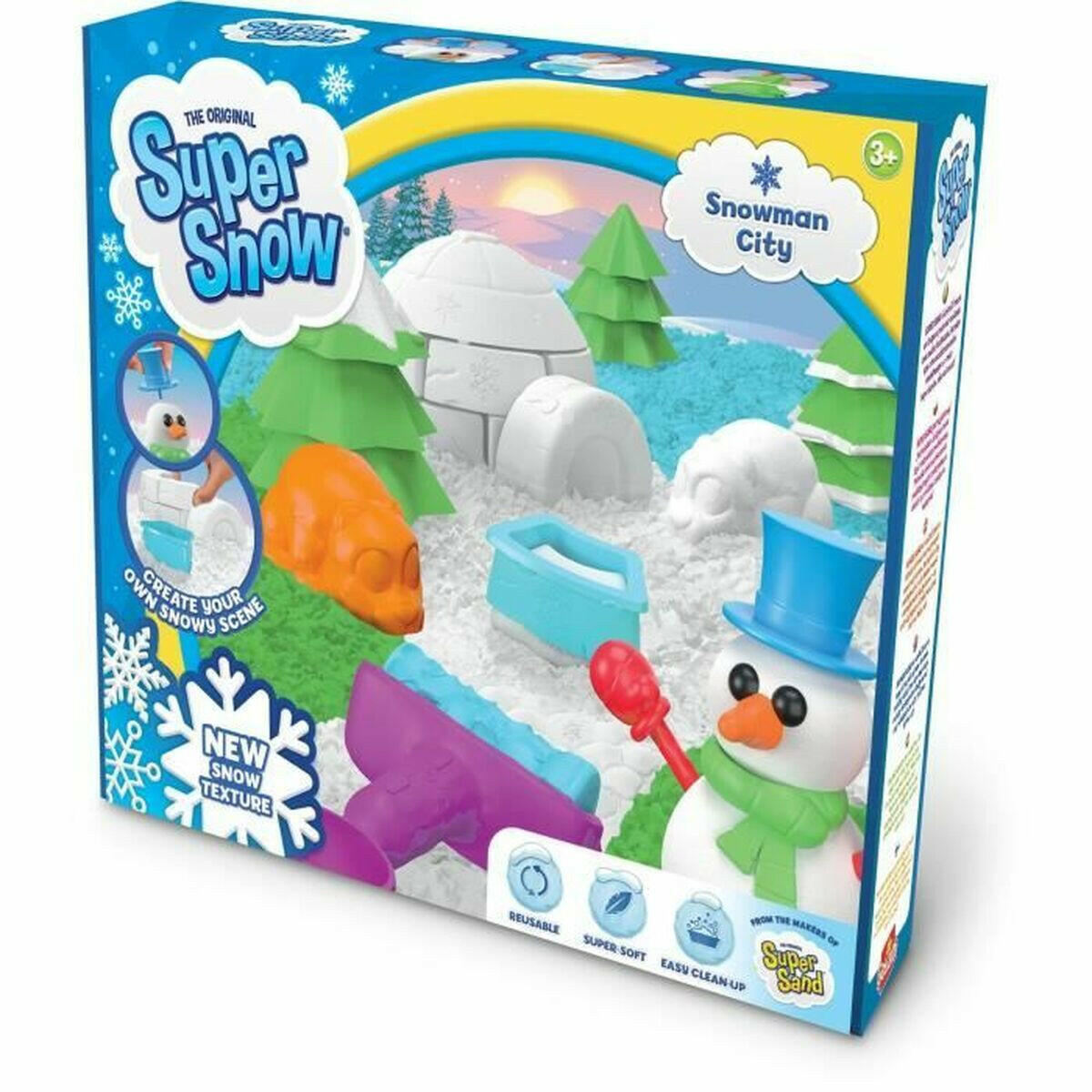 Juego de Manualidades Goliath Super Snow Man City  Comprati.