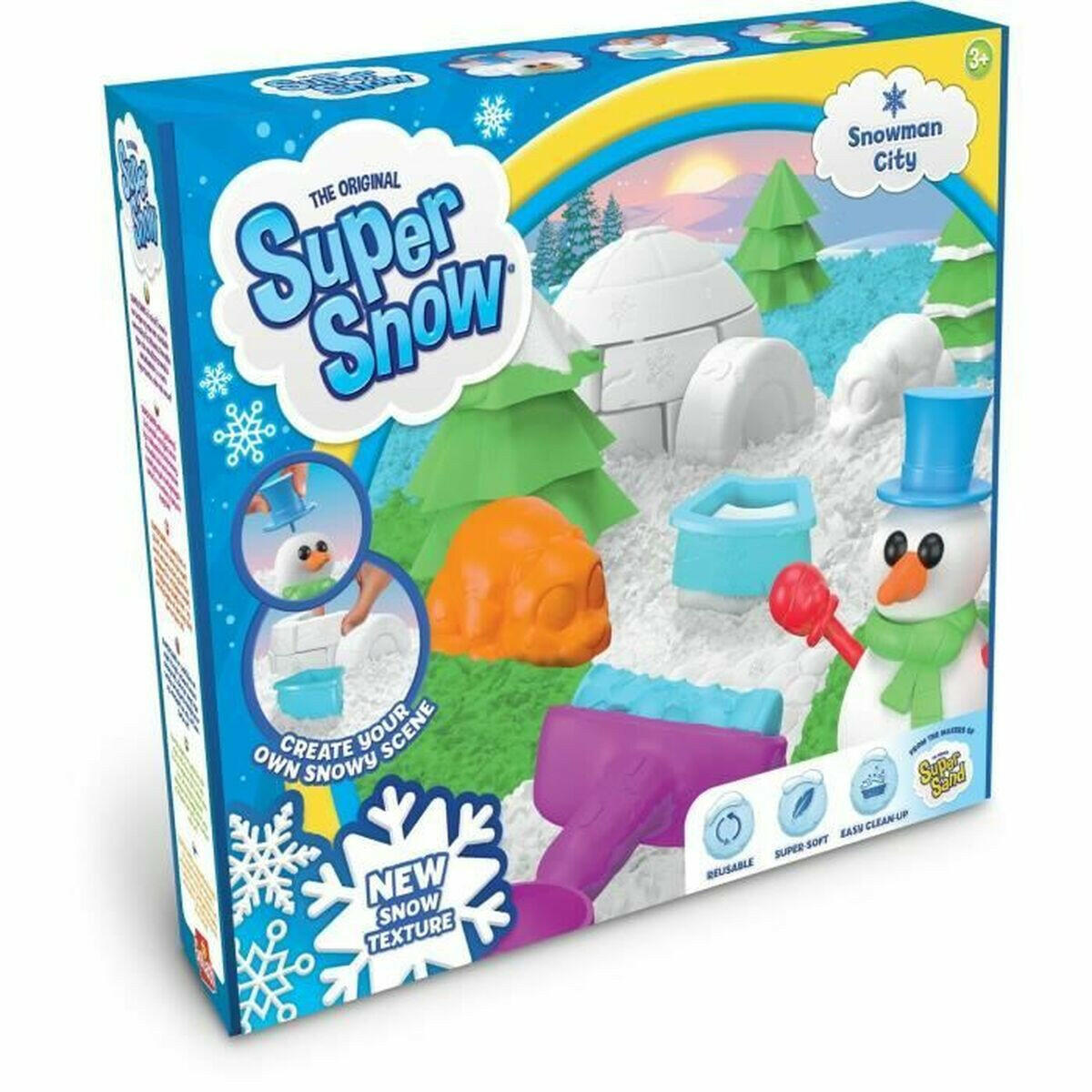 Juego de Manualidades Goliath Super Snow Man City  Comprati.