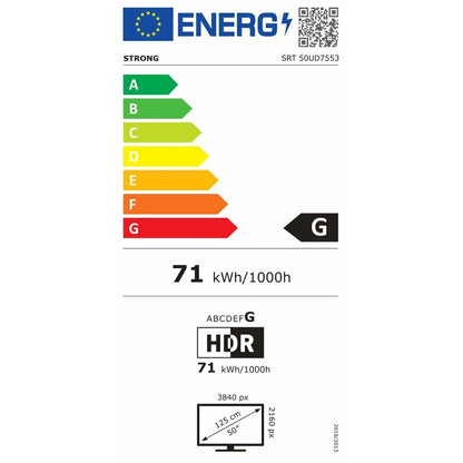 Smart TV STRONG SRT50UD7553 4K Ultra HD LED HDR HDR10  Comprati.