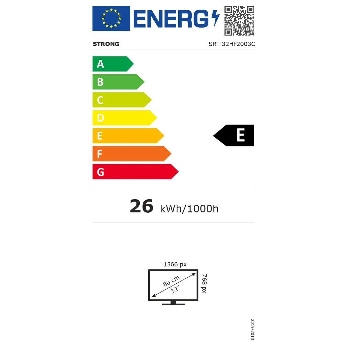 Smart TV STRONG 32" HD LED LCD  Comprati.