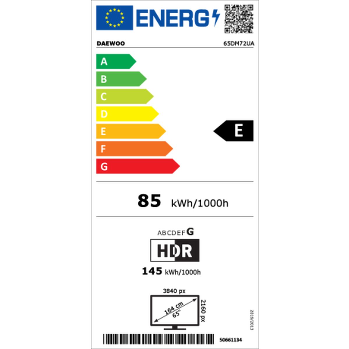 Smart TV Daewoo 65DM72UA 65" LED 4K Ultra HD Wi-Fi  Comprati.