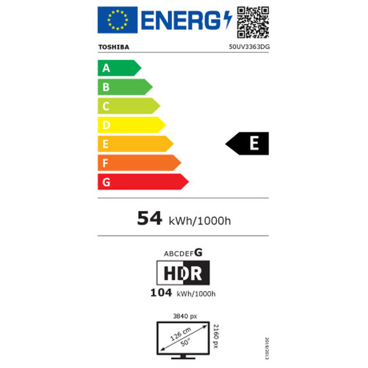 Smart TV Toshiba 50UV3363DG Wi-Fi 50" D-LED 4K Ultra HD LED  Comprati.