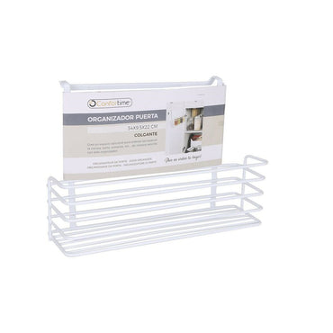 Cesta para Estante de Cocina Confortime Blanco 34 x 12 x 22 cm (12 Unidades)  Comprati.