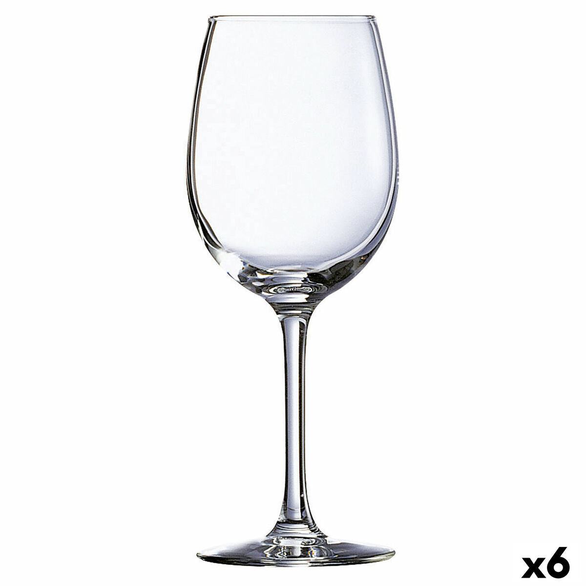 Copa de vino Ebro Transparente Vidrio (580 ml) (6 Unidades)  Comprati.