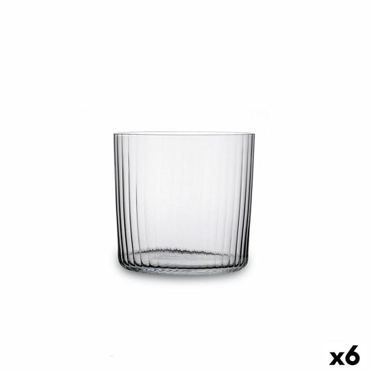 Vaso Optic Transparente Vidrio (350 ml) (6 Unidades)  Comprati.