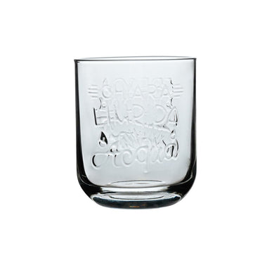 Vaso Graphica Transparente Vidrio 395 ml (6 Unidades)  Comprati.