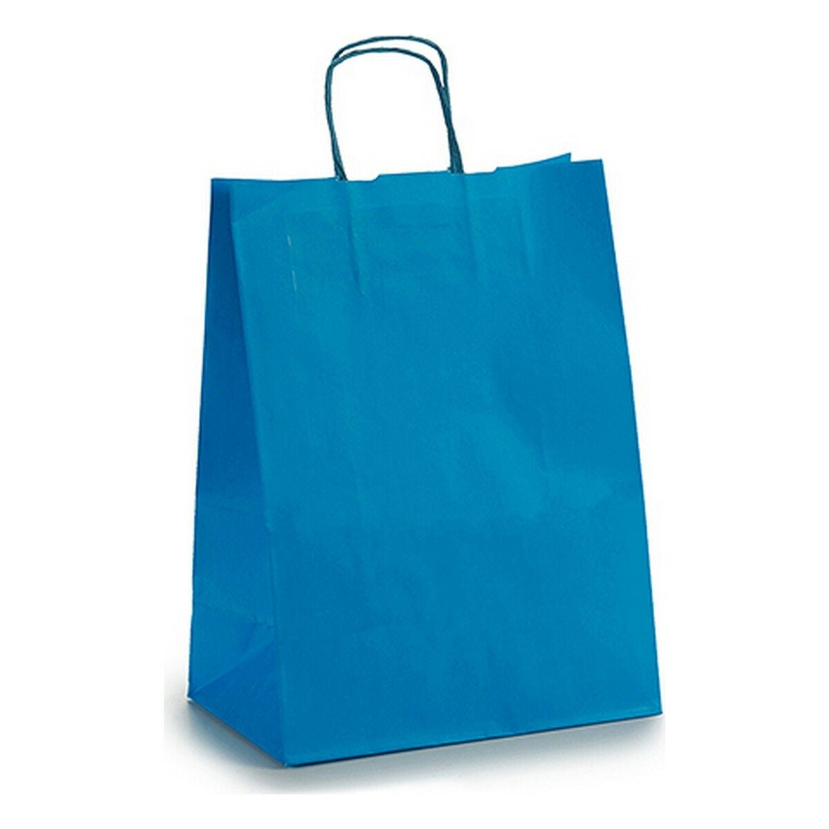 Bolsa de Papel 24 x 12 x 40 cm Azul (25 Unidades)  Comprati.