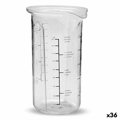 Vaso medidor Plástico 500 ml (36 Unidades)  Comprati.