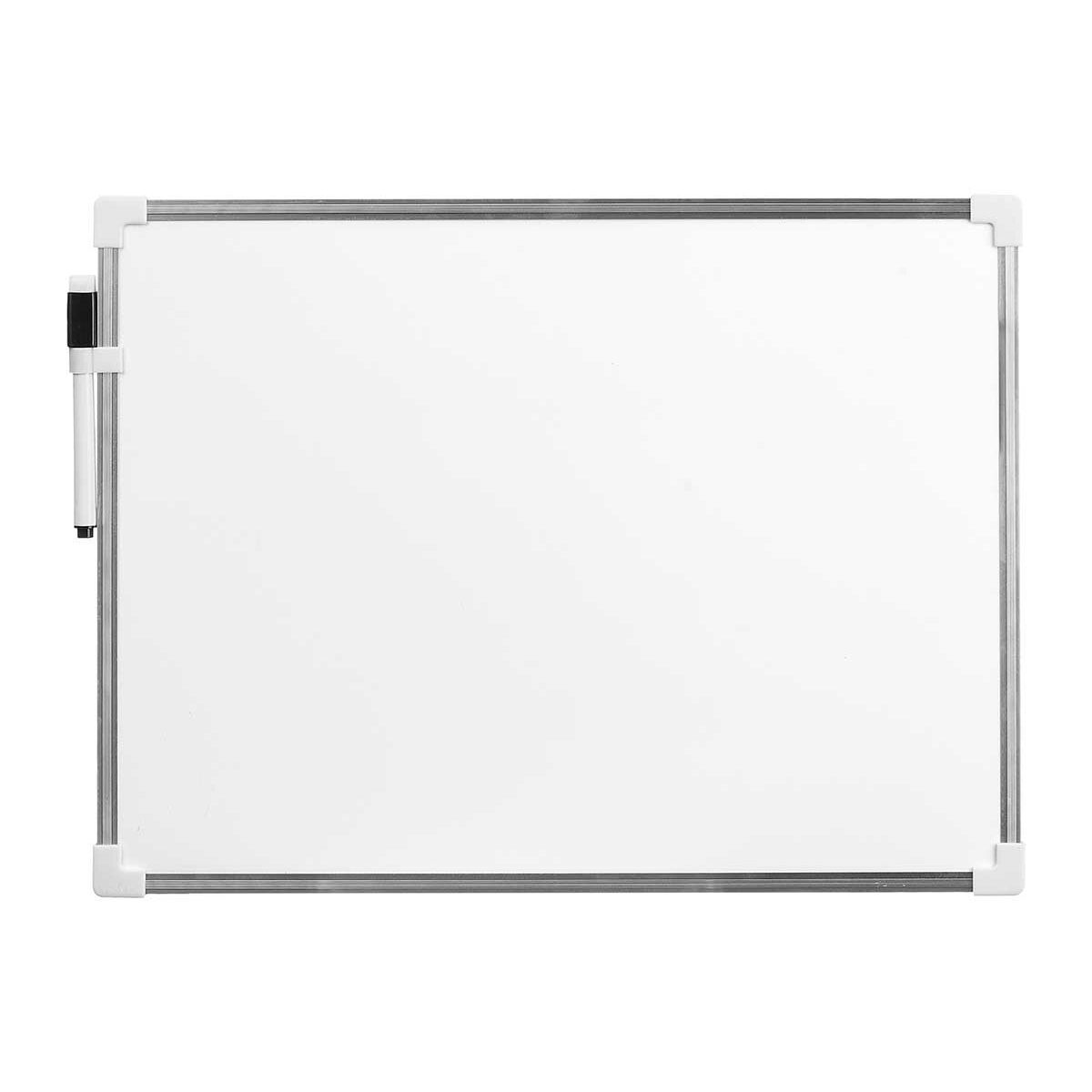 Pizarra Magnética con Rotulador Blanco Aluminio 30 x 40 cm (12 Unidades)  Comprati.