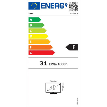 Monitor Dell P3223QE 32" LED IPS TFT LCD Flicker free  Comprati.