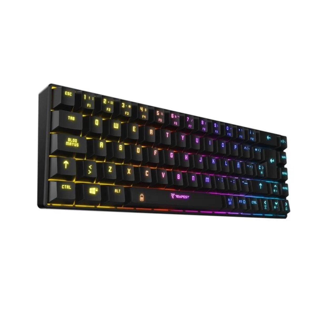 Teclado Gaming Tempest K20 Beast Qwerty Español Bluetooth  Comprati.