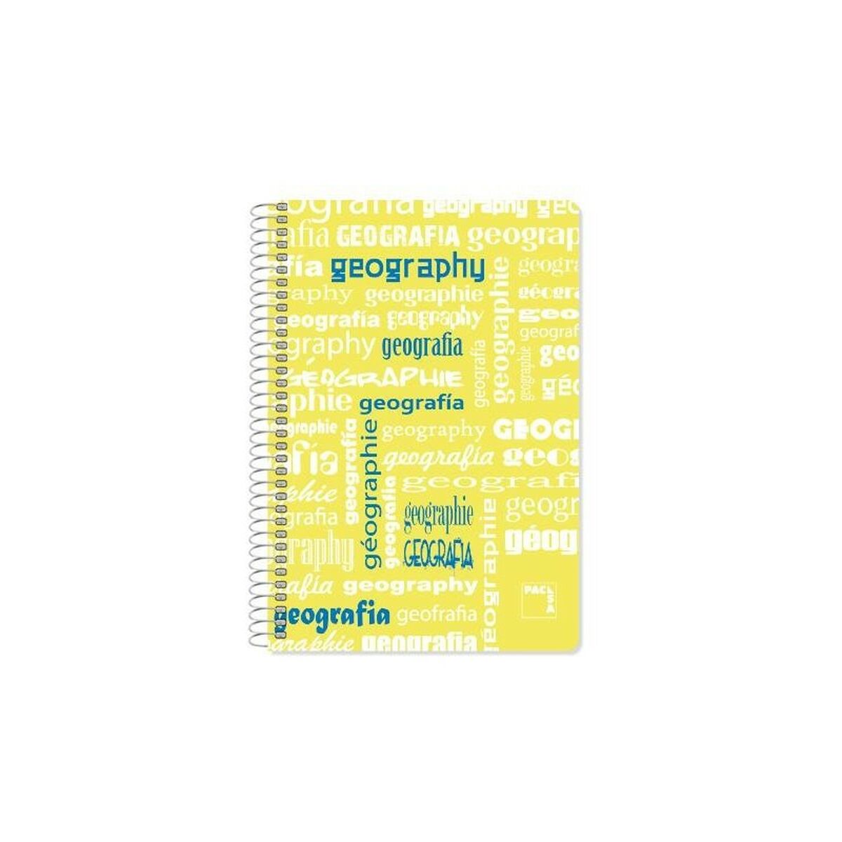 Cuaderno Pacsa Amarillo Multicolor Din A4 4 Piezas 80 Hojas  Comprati.