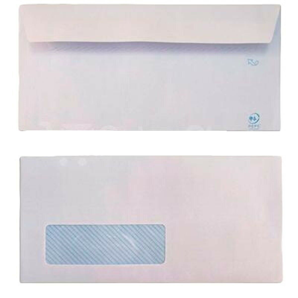 Sobres Yosan 500 Unidades Blanco 11,5 x 22,5 cm  Comprati.