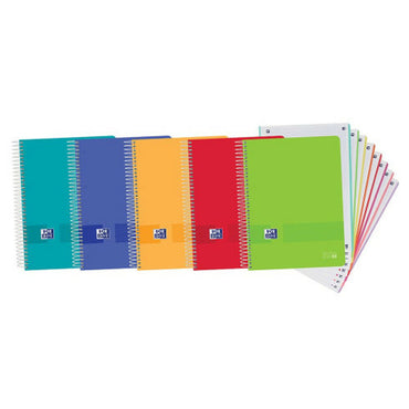 Set de Cuadernos Oxford Multicolor A4 (5 Unidades)  Comprati.