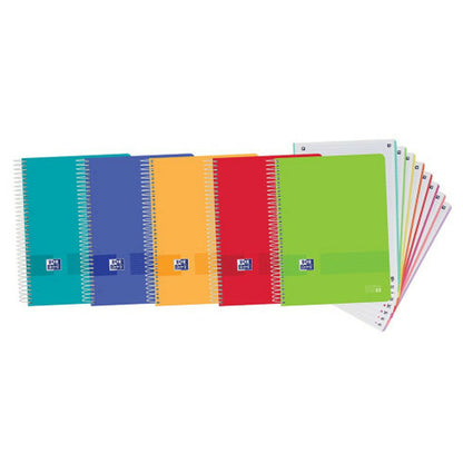 Set de Cuadernos Oxford Multicolor A4 (5 Unidades)  Comprati.