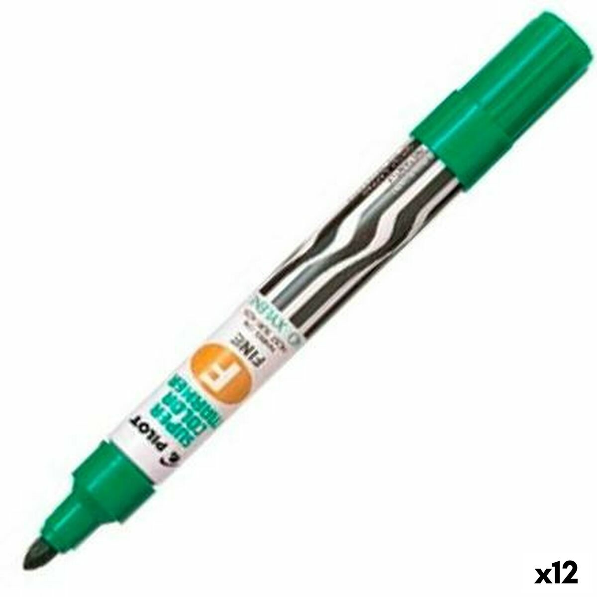 Rotulador permanente Pilot SCA-F Verde (12 Unidades)  Comprati.